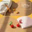 # HB # Móc khóa trái cây 3D dễ thương với phụ kiện mặt dây chuyền màu cam bằng nhựa chuông cho túi xách và Bapas.