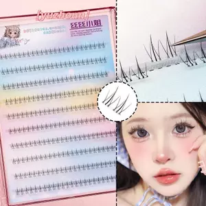 Lông mi dưới cùng tự dính không cần keo, có thể tái sử dụng dưới lông mi để trang điểm Lông mi cá nhân DIY