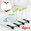 PNPIA- 4 Chiếc Thời Trang Unisex Vui Nhộn Cỏ Kẹp Hoa Nấm Đáng Yêu