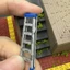 Mô hình thang bậc thu nhỏ với phụ kiện Rungs Diorama có họa tiết nhỏ gọn cho thợ xây sở thích, Dioramas