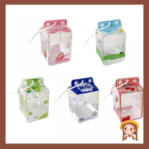 Li Fun Sữa Hoạt Hình Hình Túi PVC Trong Suốt Chống Thấm Nước Và Thiết Thực Túi Bảo Quản