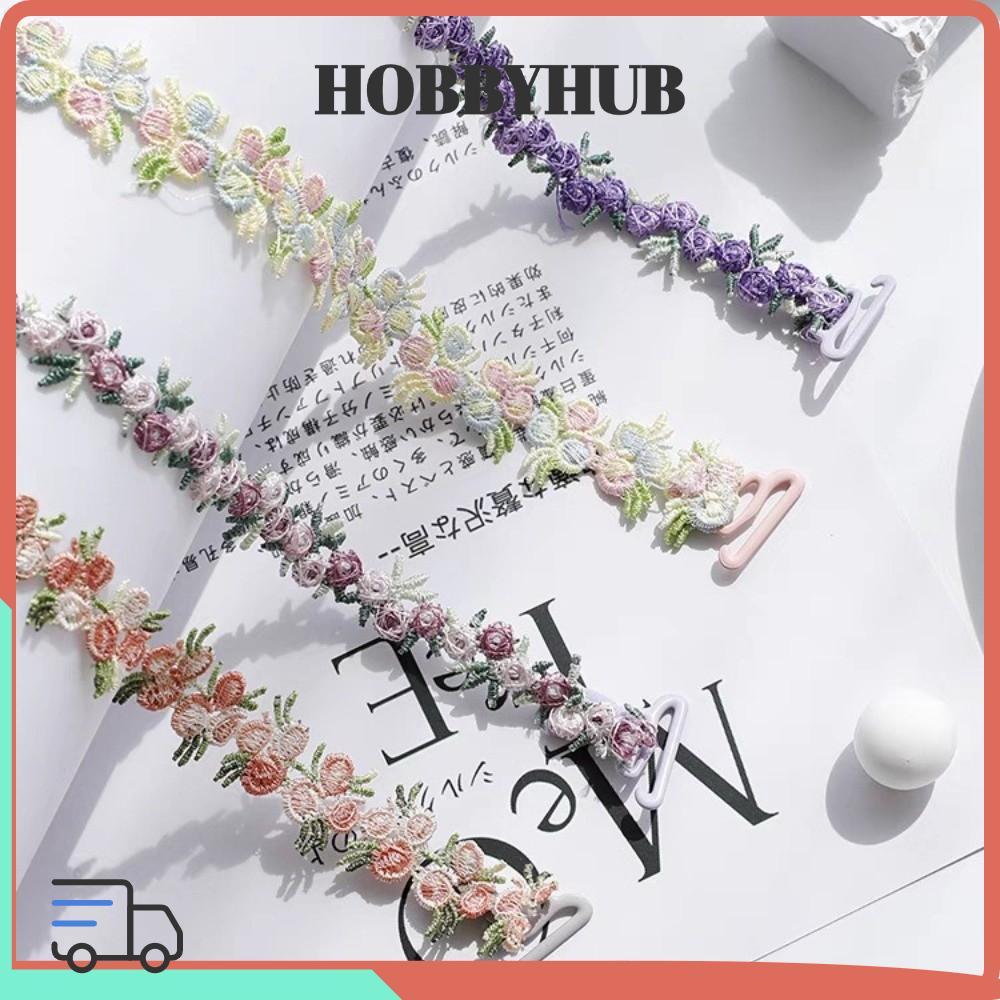 1 Cặp Dây Đeo Áo Ngực Hình Hoa Co Dãn và Điều Chỉnh Được Polyester Mềm Cho Tiệc Cưới