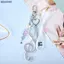 Bluelover Đơn Giản Nơ Note Móc Khóa Túi Sáng Tạo Mặt Dây Chuyền Thích Hợp Cho Những Người Hâm Mộ Âm Nhạc Hiện Nay Tinh Tế Bapa Phụ Kiện Trang Trí Mới