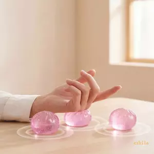 Exhila Bánh Bao Hấp Nhồi Bông Hình Bun Bóp Đồ Chơi Trị Liệu Tay Tập Thể Dục Tiện Ích