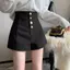 Quần short chữ a cỡ lớn dáng rộng dáng rộng dáng rộng thông thường Quần ống rộng eo cao