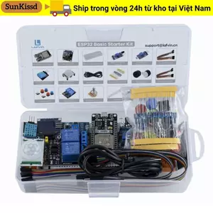 Bộ khởi động bảng phát triển SUNKISSD, Bộ khởi động ESP32 tiêu chuẩn chuyên nghiệp, Bộ bảng phát triển WiFi học tập DIY