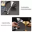 Ly Martini Inox Cotail Glass Ice Cream Món Tráng Miệng Cốc Uống Champagne Cốc Kim Loại Nhà Hàng Thanh Dụng Cụ ELWW