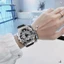 Đồng hồ kỹ thuật số đa chức năng chống nước thể thao tương tự Wang Yibo có tính năng phát sáng để sử dụng ngoài trời thông thường