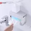 Hộp giấy băng không dấu vết Treo tường Hộp đựng khăn giấy vệ sinh đa chức năng bằng nhựa đơn giản sáng tạo VN