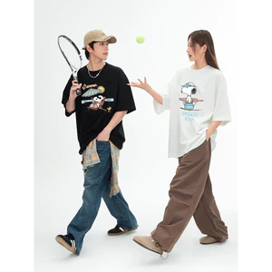 （Giao hàng 24h）Angela Áo Thun Nam Nữ, Áo Phông Unisex By Angela Mã "SNP897" Chất Cotton Mềm Mịn Form OverSize