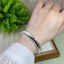 Vòng tròn trơn mịn thời trang đơn giản cổ điển thích hợp cá tính Vòng tay đóng cao cấp đa năng