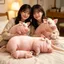 Gối ném gia cầm YOLOGO, Kích thước 40cm Gối cơ thể động vật kết cấu mềm mại, Chất liệu sang trọng đa năng PP Cotton Đầy thiết kế dễ thương Móc khóa lợn dành cho nữ