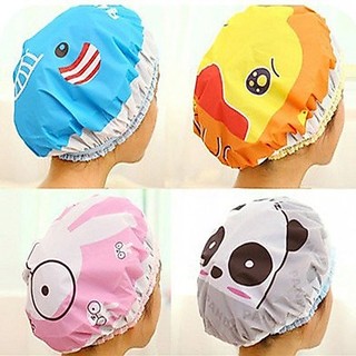 SET 2 Mũ Tắm Trùm Tóc Ủ Tóc Hình Thú đáng yêu