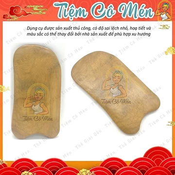Dụng Cụ Cạo Gió Mát Xa Bằng Gỗ Thơm - Cạo Gió Mát Xa Cho Cơ Thể