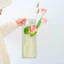 Thiệp cắm hoa để bàn TH52 mẫu bình hoa nhiều màu thanh lịch quà tặng cho bạn bè, người yêu