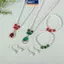 MAKY Vintage Thời Trang Ngọc Trai Bộ Trang Sức Nữ Nelace Bông Tai Bộ Vòng Tay Tiệc Cưới Trang Sức Quà Tặng Pendientes VN