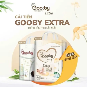 Tã/bỉm Gooby Premium-Bỉm đêm mỏng mềm mại, chống tràn đủ size