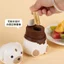 Sáng Tạo Đẩy Ra Hộp Tăm Tự Động Bật Lên Tăm Giá Đỡ Hộ Gia Đình Tăm Chai Dễ Thương Chó Con Hoạt Hình Tăm Có Thể 0