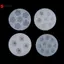 1 Khuôn Silicon Hoa Đào Hoa Anh Đào Mini DIY Bánh Mousse Fondant Dụng Cụ Nướng Bánh Thạch Cao Keo Nhựa Đất Sét Trang Trí Khuôn VN