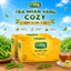 Trà Nhãn Vàng Cozy 50G (25 Túi Lọc x 2G) - Trà Đen Thơm Đậm Vị, Hương Trà Việt Chính Hãng