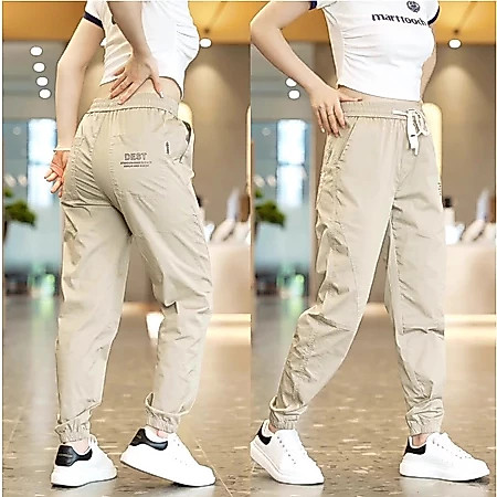 [Peinn]Quần Dài Thể Thao Dáng Jogger  Rộng chất kaki Phong Cách Đường Phố Thời Trang Xuân Thu Cho Nam Nữ
