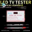 Đèn LED cho Bộ kiểm tra dải để sửa chữa dải Đầu ra 0-300V Công cụ kiểm tra đèn nền TV Đa chức năng đo lường Phích cắm US