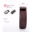 Dải đai không đầu 32516 / Họa tiết sỏi da bò hai mặt / có chiều rộng 3,5cm / Có khe cắm thẻ không lỗ / Khóa tự động dành cho nam chuyên dụng / thay thế chống mài mòn