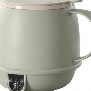 [Phích Cắm Âu] Cốc Điện Đun Nước Đa Năng Mini Xanh Lá Bình Nấu Nước Cá Nhân Giữ Nhiệt Nấu Mì Không Ồn Du Lịch Văn Phòng