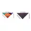 QEARY Thú Cưng Halloween Bandana, Vải Polyester Họa Tiết Ma Chó Tam Giác Yếm, Lễ Hội Chó Con Cổ Hai Mặt Hình Tam Giác Nhẹ Mèo Nước Bọt Khăn Quần Áo Cho Chó