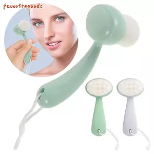 Bàn chải tẩy tế bào chết da mặt FAVORITEGOODS​​, Máy làm sạch lỗ chân lông​​ Bàn chải rửa mặt làm sạch sâu, ​​Dụng cụ Massage chăm sóc da mặt mụn đầu đen nhẹ nhàng​​ ​​Làm sạch sâu​​