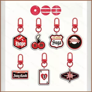 SQ11 BTS JIMIN Acrylic Móc Khóa THẾ GIỚI TOUR ARIRANG Mặt Dây Chuyền Bền Đẹp Cho Ba Lô Túi & Chìa Khóa