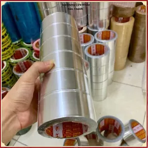 BĂNG KEO NHÔM BẠC CHỊU NHIỆT - Làm Mát Thiết Bị, Dán Kín Hiệu Quả