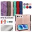 Ốp YJD Cho Vivo X300FE Khe Cắm Thẻ Da Bướm Lớn Dây Đeo Tay Chống Rơi Vỏ Điện Thoại