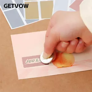 GETVOW 100 Miếng Dán Trầy Xước Quà Tặng Trò Chơi DIY 23mmx42mm Đồ Dùng Dự Tiệc