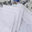 MAKY 6 / 12 Chiếc Trắng Mềm Cotton Khăn Tay Khăn Tay Quý Ông Khăn Tay DIY Màu Trơn Khăn Tay VN