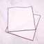 PYCOU Túi Trắng Trơn, Khăn Bỏ Túi Bộ Đồ Cotton 23cm, Khăn Tay Mềm Mại Màu Vuông Nhỏ Trang Trí Vải