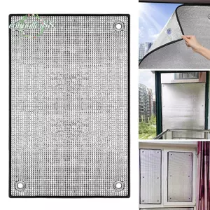 Phim cách nhiệt cửa sổ CATMALLER88, Phim che nắng cửa sổ chống tia cực tím bằng nhôm, hai mặt có cốc hút Phim bảo mật cửa sổ có thể tháo rời cho gia đình