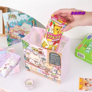 Túi đeo nách SAMO, Túi mua sắm thông thường dung tích lớn, Túi đi lại bằng vải không dệt hợp thời trang 2024 dành cho nữ