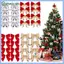 POP Bộ 12 Đồ Trang Trí Nơ Cho Cây Giáng Sinh Và Năm Mới Trang Trí Tiệc Trang Trí Thanh Lịch DIY Phụ Kiện