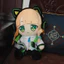 Xanh Lưu Trữ Anime Búp Bê Dễ Thương Lông Vũ Xanh Sang Trọng Hình Thanh Niên Sang Trọng Đồ Chơi Nhồi Bông Quà Tặng