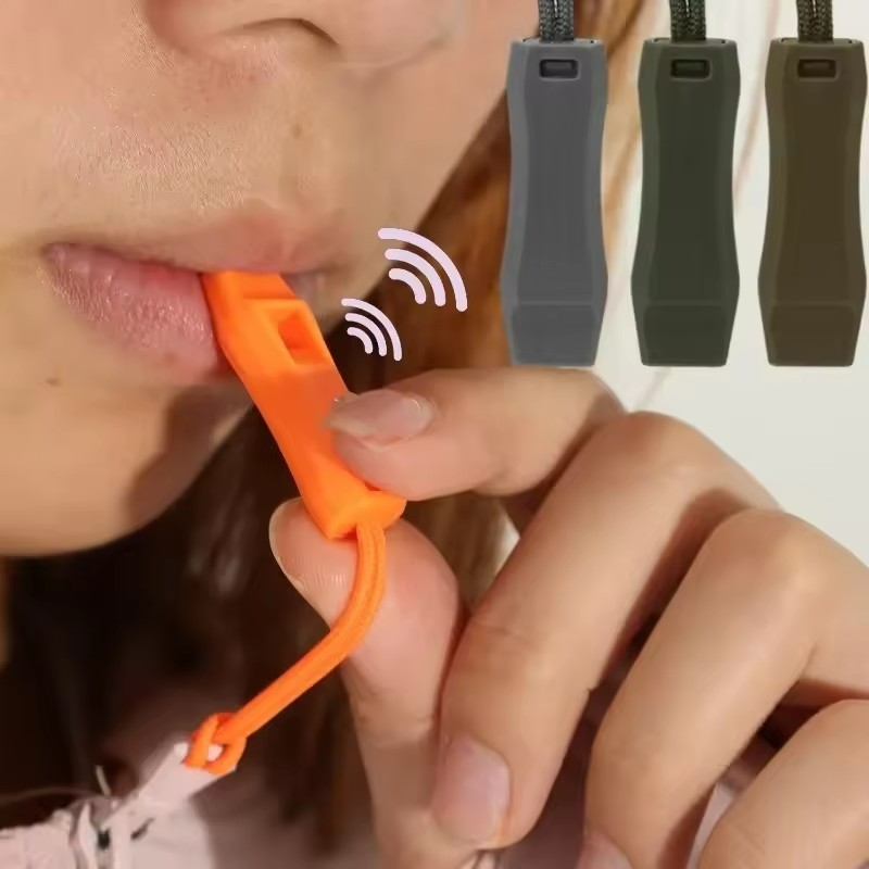 [GiuDiu] Còi Khẩn Cấp Thể Thao Dưới Nước - 5 cái mỗi set - Dây Kép Tiện Lợi - Phù Hợp Cho Cắm Trại Và Đi Bộ Đường Dài