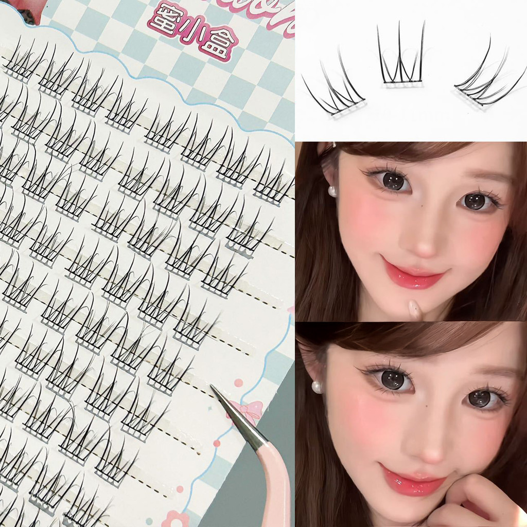 Nối mi cụm lông tơ liền mạch 10-11mm C Curl Lash Extension Thích hợp cho phụ nữ mọi lứa tuổi