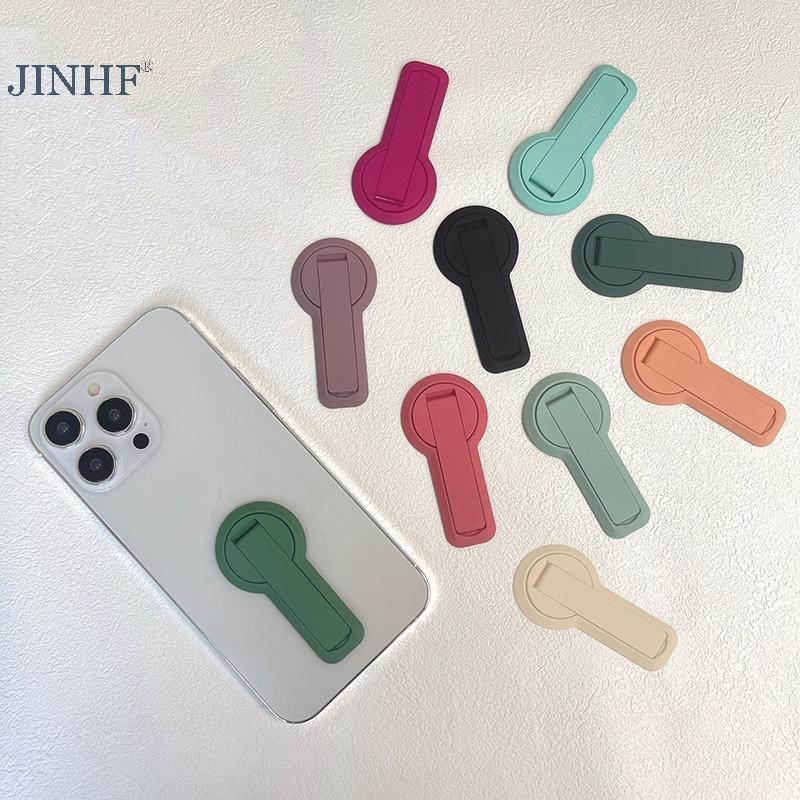 JINHF Di Động Tự Dính Giá Đỡ Điện Thoại Di Động Chân Đế Có Thể Gập Lại Để Bàn Điện Thoại Gắn Chân Đế Cho Android HOT