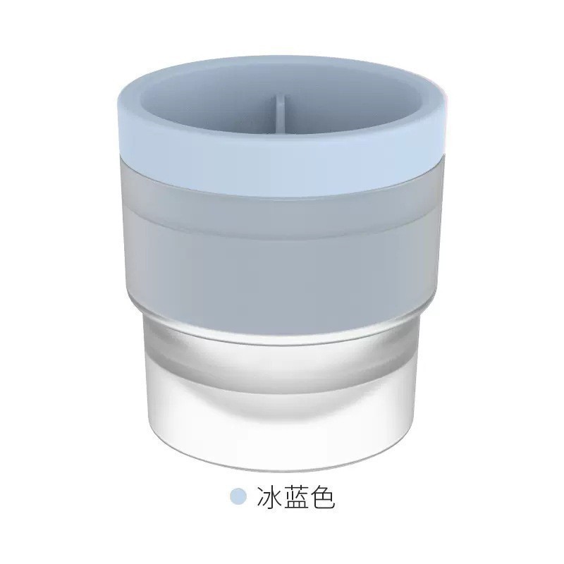 Làm Đá Hình Tròn Lớn 6CM Tiện Lợi Khuôn Silicon Làm Đá Tròn Viên Cỡ Lớn