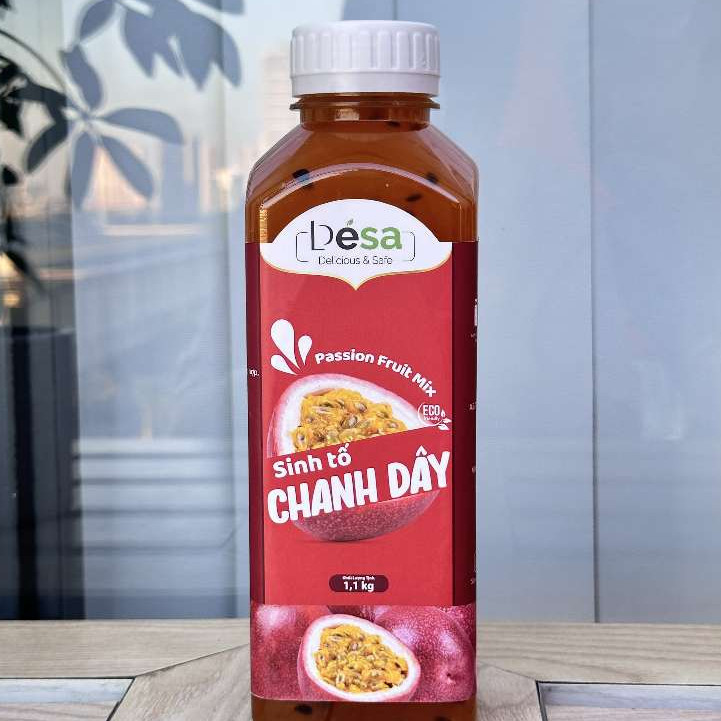 Mứt Sinh Tố Hoa Quả Desa Mix 1.1kg, Nguyên Liệu Từ Trái Cây Tươi Cho Pha Chế Thơm Ngon Chuẩn Vị Quán