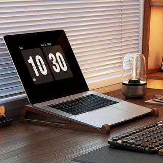 Đế máy tính bảng OUSXA, gỗ 12° Giá đỡ máy tính xách tay góc có thể điều chỉnh, Giá đỡ máy tính xách tay thông gió tiện dụng cho 10-17 inch