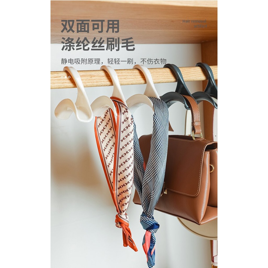 Móc sắp xếp tủ quần áo đa chức năng cho túi xách, dây buộc và khăn quàng cổ