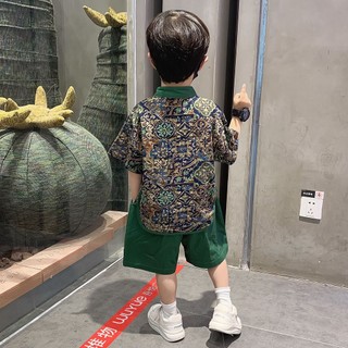 Trẻ Em Han Quần Áo Mùa Hè Trẻ Em Bé Một Tuổi Đầm Mới Phong Cách Trung Hoa Phong Cách Trung Hoa Cổ Trang Phục Đường Phù Hợp Với Trang Phục Mùa Hè Hiệu Suất Trang Phục 25.9.8