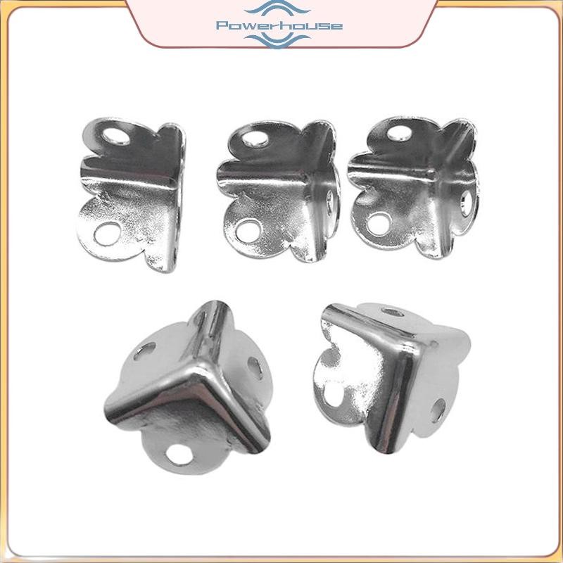 ĐIỆN 4 Miếng Bảo Vệ Góc Sắt Bàn Góc Cạnh Bảo Vệ Trang Sức Hộp Ngực Hộp Gỗ Trang Trí Chân Chân Chân Góc Kim Loại.