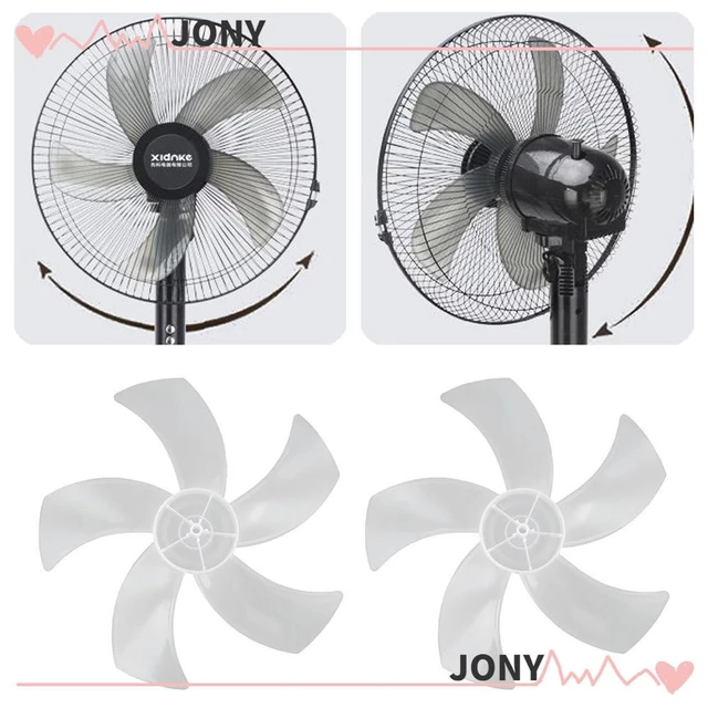 Lưỡi quạt JONYPH, Quạt năm cánh gió lớn tiếng ồn chậm, Quạt sàn lá nhựa cho quạt bệt Quạt bàn Quạt treo tường